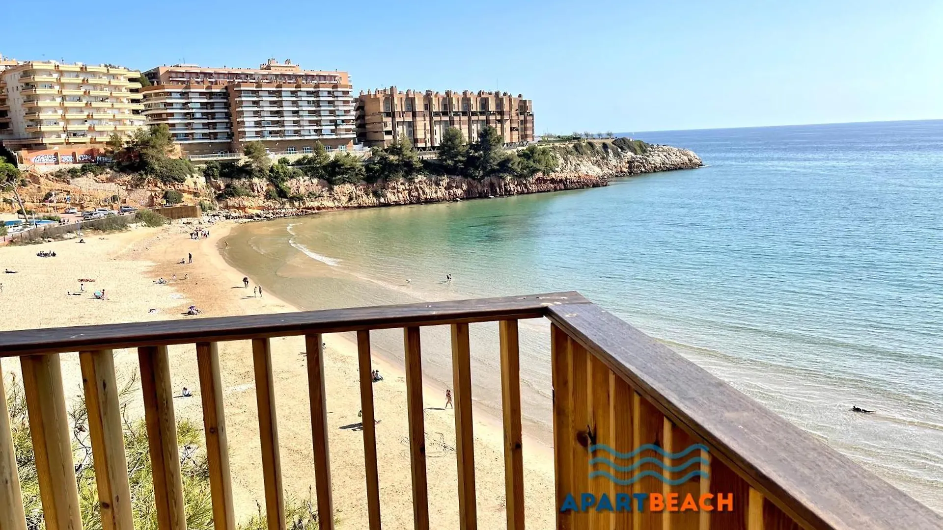 Apartbeach Capri Front Beach Clima Y Wifi Salou Appartement